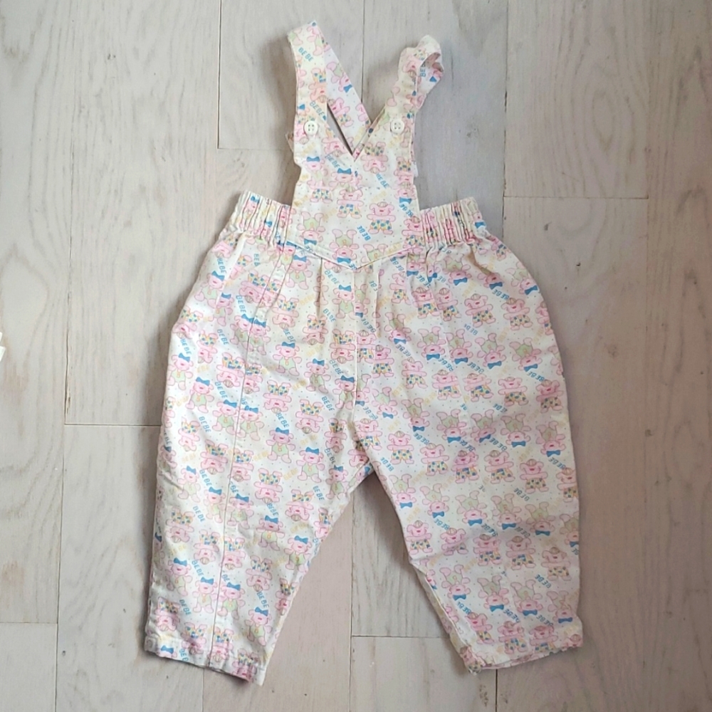 Vintage Baby Overalls Made in France